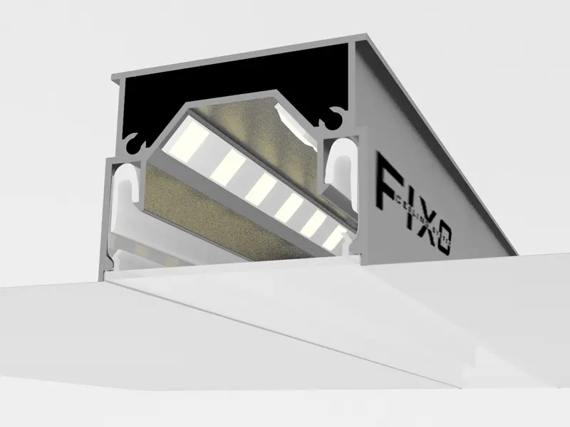 профиль FN48 световые линии FIXO для натяжного потолка