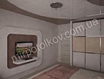 полукруги на натяжном потолке