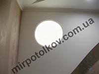 ночник из натяжного потолка с подсветкой