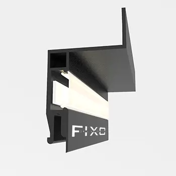 безщільовий ширяючий профіль для натяжної стелі FIXO