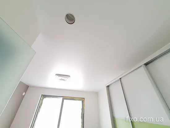 монтаж вентканала для вытяжки в потолке