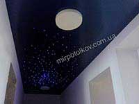 звездное небо на потолке в коридоре
